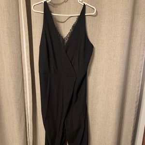 ASOS tall black jumpsuit